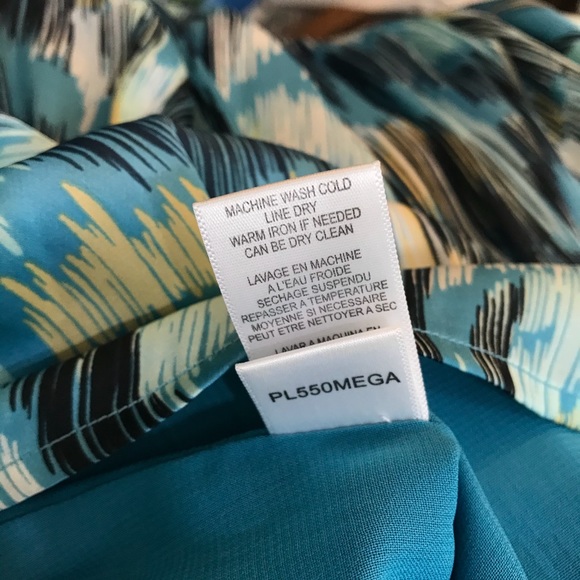 BCBG Mini Dress Teal Blue EUC Size 2 - Picture 11 of 12